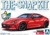 Aoshima Bunka Kyozaisha The Snap Kit Series Toyota GR86 Spark Red Plastic Model 1/32 No.21-A Color-coded