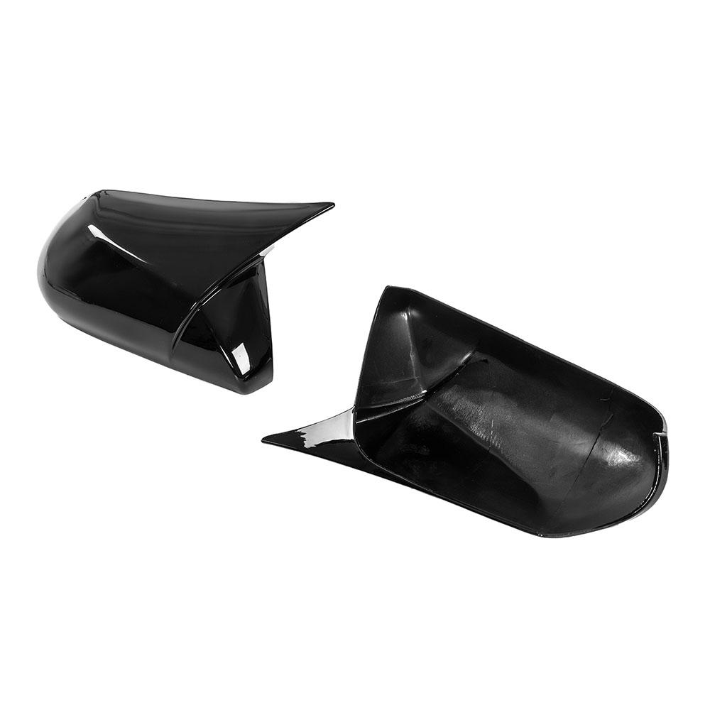 Rhyming 2 buc. Capac oglinzi retrovizoare cu aripi laterale Trim Capace decorative negre Accesorii externe auto pentru Toyota Camry Avalon