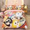 Fashion Eggy Party Anime Game Bedding Set Single Twin Full Queen King Size Bed Set Kids Bedroom Duvetcover Sets Bed Sheet Set