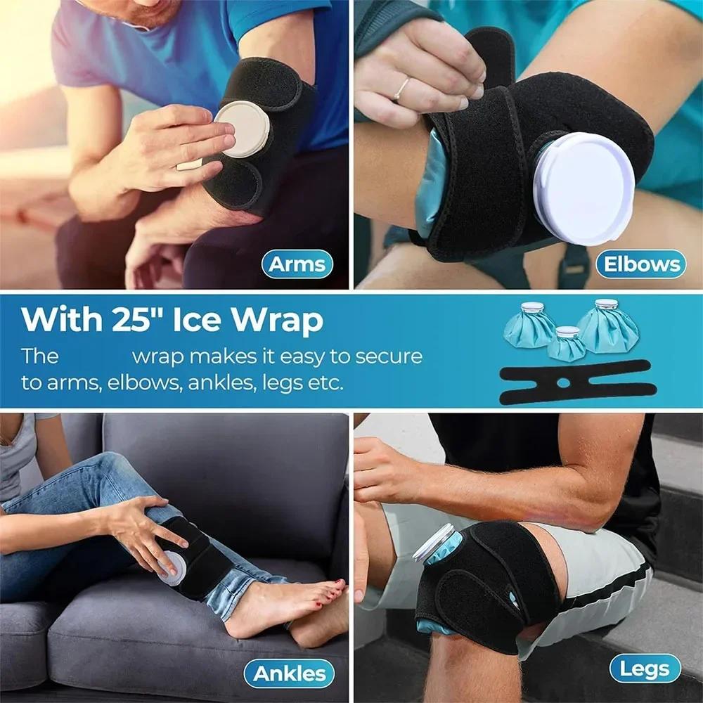 1pc Reusable Hot & Cold Ice Pack - Versatile Polypropylene Gel Pack, Reusable Ice Pack|Durable Ice Pack for great treasure