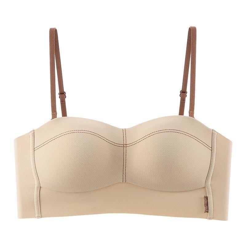 Strapless Seamless Wireless Push Up Bra Invisible Bandeau Bra For Women