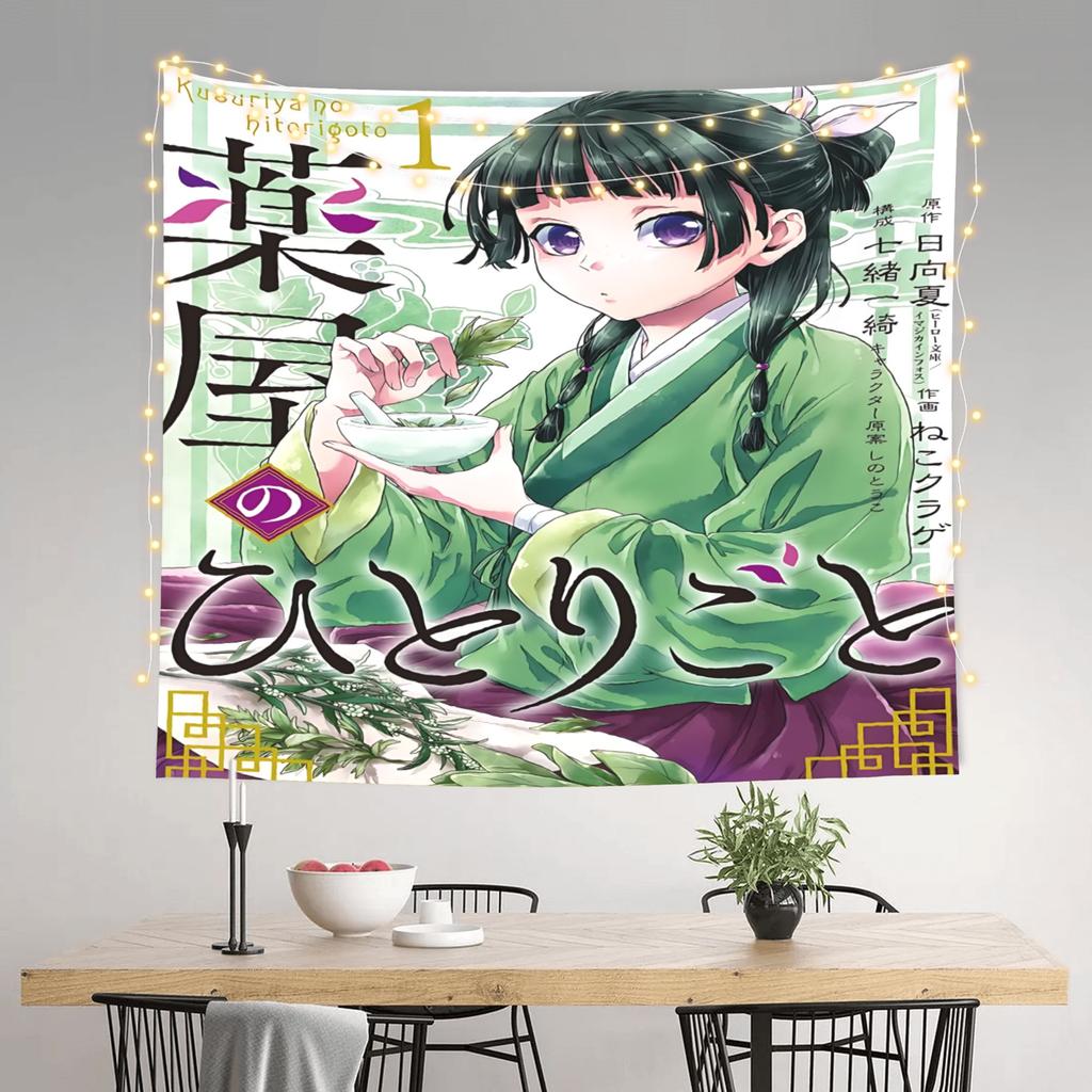 The Apothecary MAOMAO cutecore Tapestry Bedroom Decoration Wall Hanging Blanket Tapestry Cool Stuff For Room