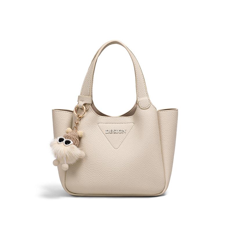 2025 Autumn Winter New Women's Bag Crossbody Bag Handbag Genuine Leather High-end Trendy Bucket Bag