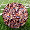 One Piece Print Size 5 Soccer Ball, Standard Match Football for Sports Game and Team Practice, Ideal Gift for Soccer Fans