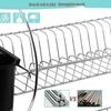 Nordic Style Double-Layer Foldable Dish Drying Rack