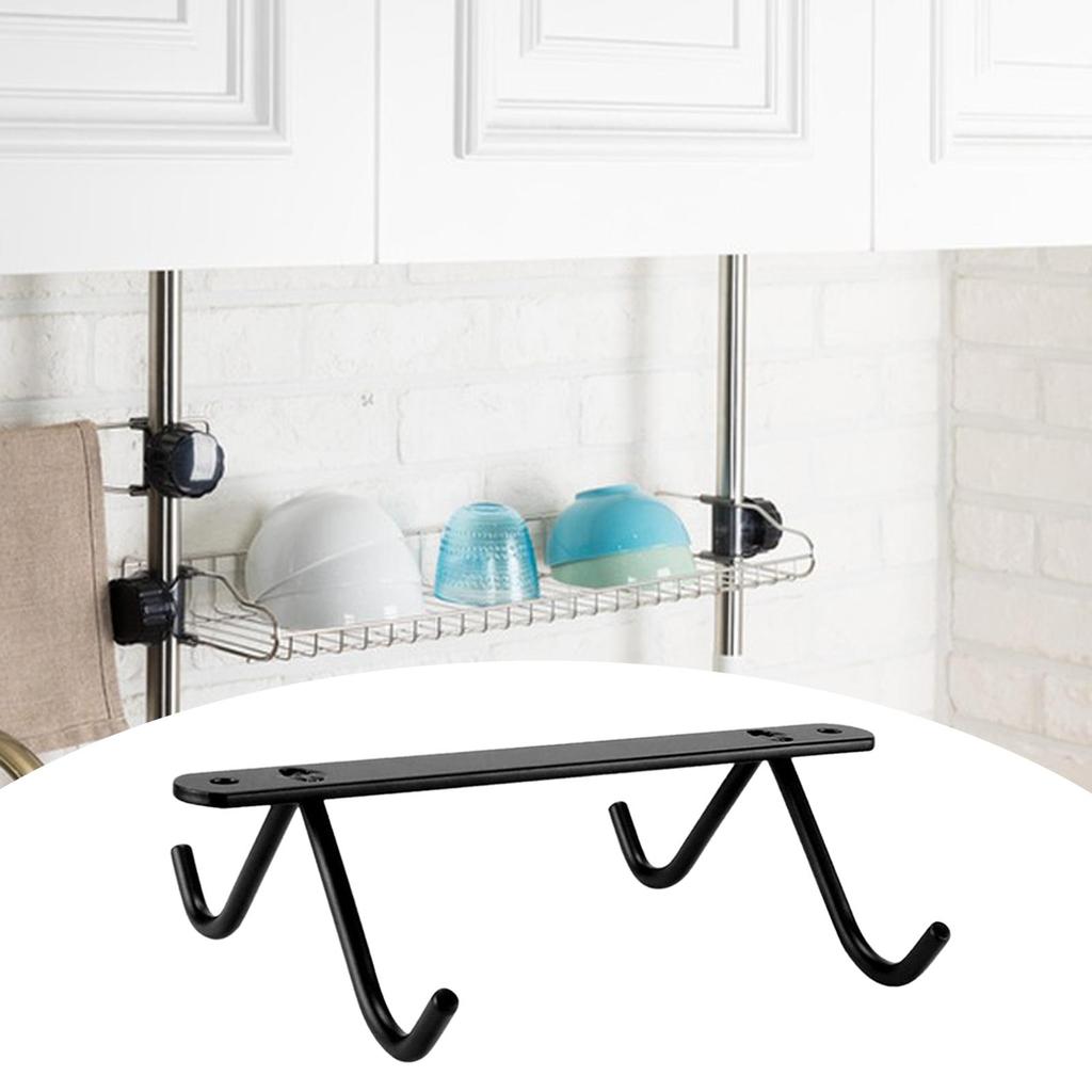 Tassenhalter unter Schrank Tassenständer Auslage Schrankaufbewahrung Metall Metallregal Tassentrockenständer, für Zuhause Küche Utensilien Tassen