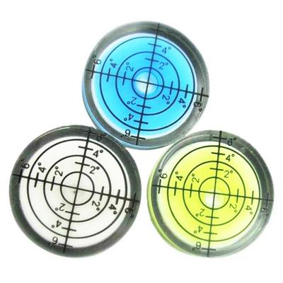 32x7mm Portable Mini Spirit Level Bubble Round Bullseye Design Leveler Tool