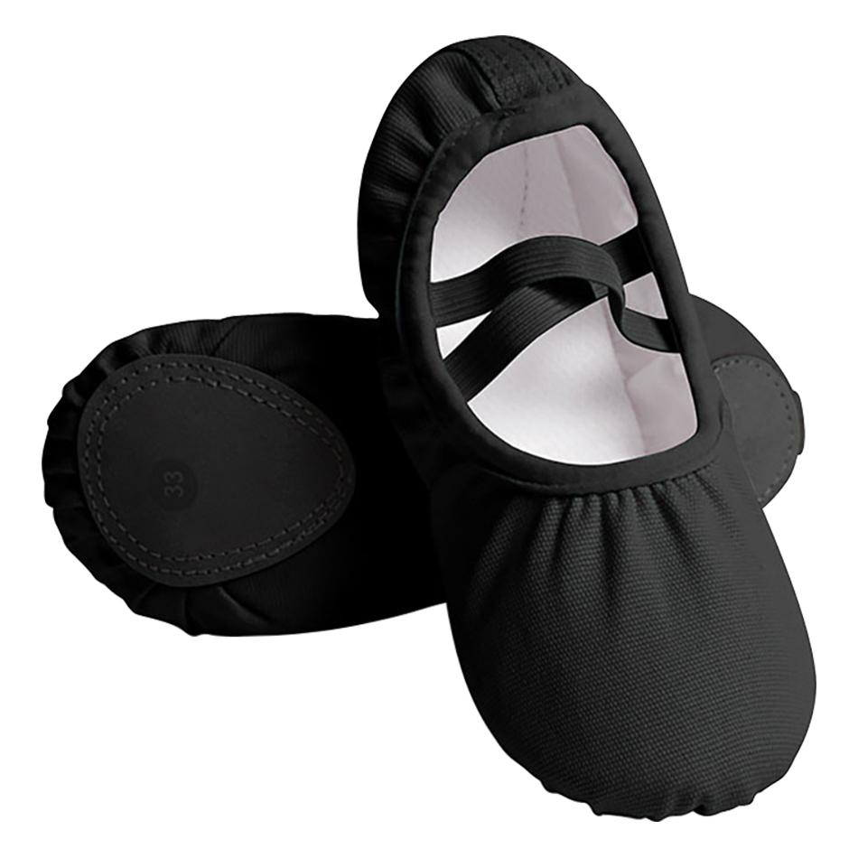 

Girls Ballet Dance Shoes Soft Sole Kids Practice Slippers Non-Slip Cat Paw Gymnastics Yoga Flats Breathable Dancewear 25