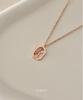 Judien 14K 18K Initial Alphabet Lab-Worn Diamond Necklace (Type A)