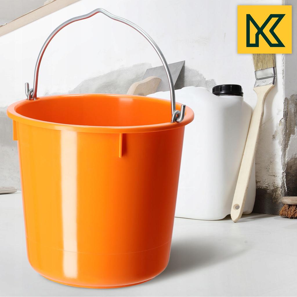 KADAX Wiadro Wiaderko Budowlane 12L Udźwig 25kg mocne