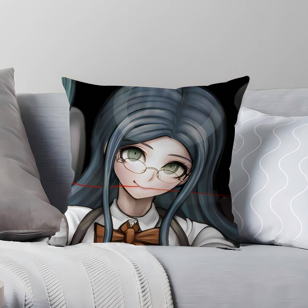 

Game D-Danganronpa Pillow Case Pillowcase Ultra Soft Skin Friendly Fabric Cloud Like Comfort 12x12Inch