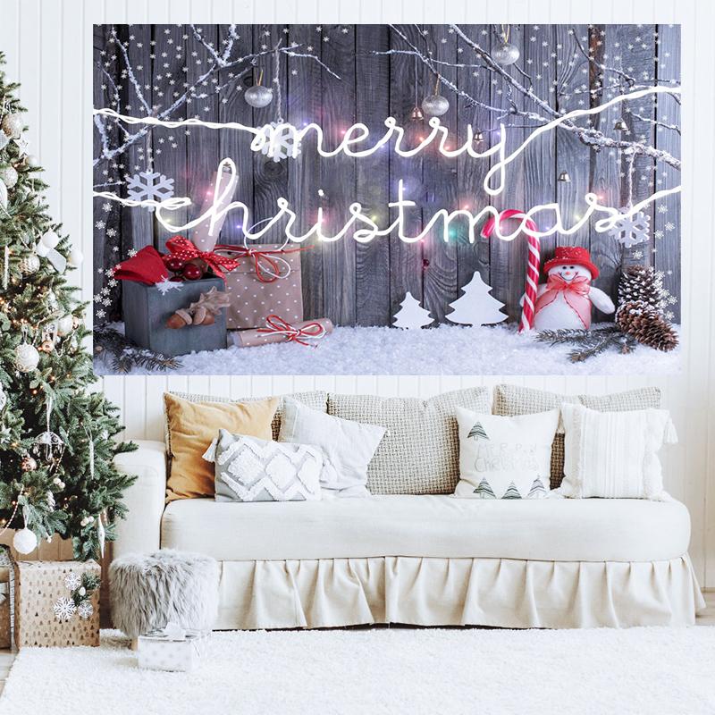 2024 Christmas Background Decorations For Home Xmas Party Banner Ornaments Navidad Noel Natal Gifts New Year 2025 Photo Backdrop
