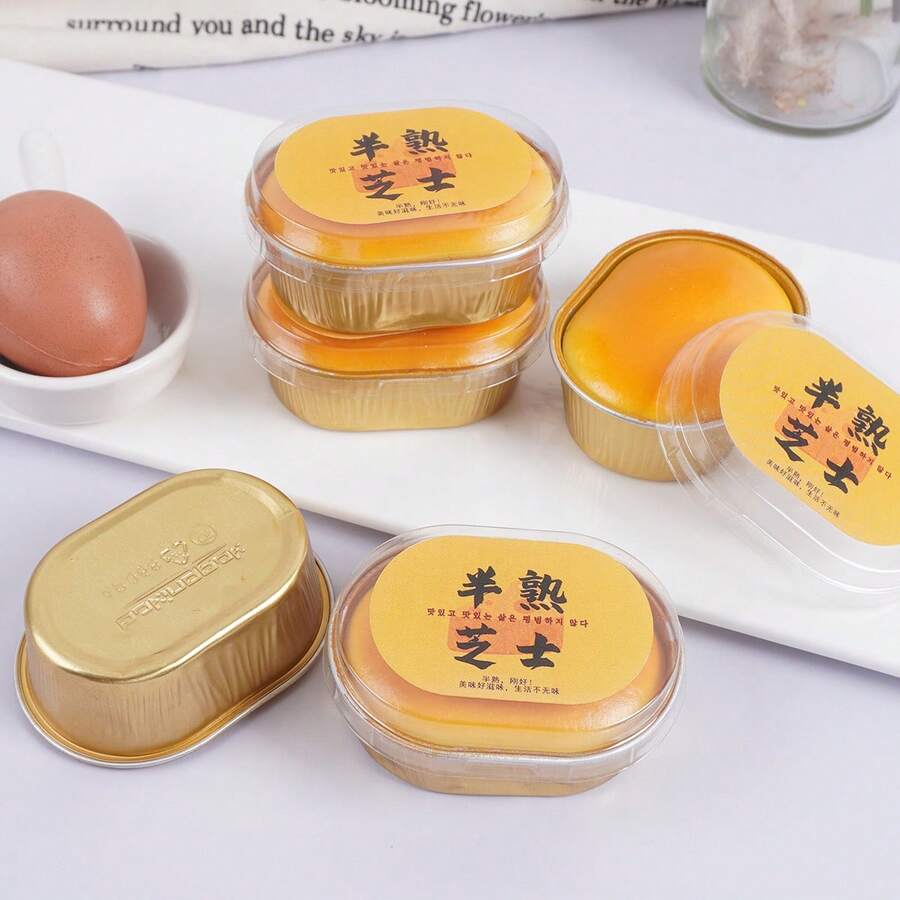 Popular Cheese Cake Shaped Slow Rebound Squishy, Soft Squeeze To Release Stress, Funny Prank Prop And Delicate Birthday Present