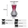 Shangqi Aesthetic Gradient Glass Flower Vase Set
