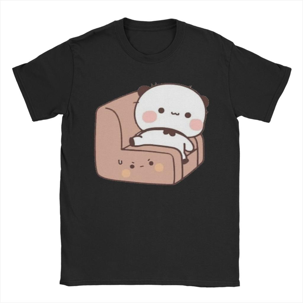 Bubu Is Tired After A HardWorking Day T Shirt Mens  Cotton Fashion TShirts Round Collar Dudu Tee Shirt Short Sleeve Tops Gift