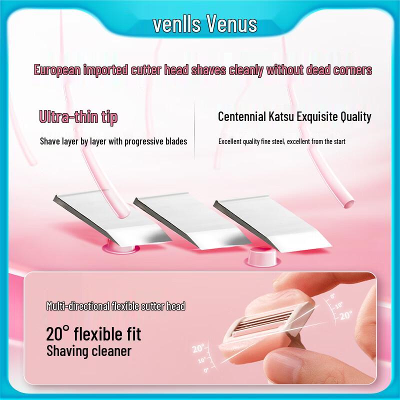 Gillette Venus Women's White Tea Razor Blade Refills