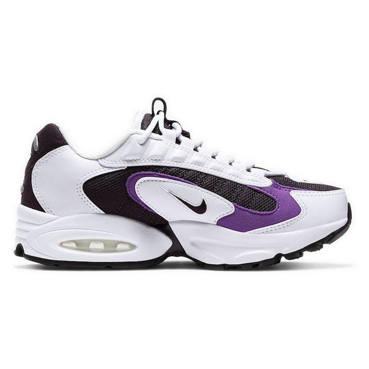 Nike Air Max Triax 96 Low top Casual Shoes White Purple Unisex CT1276-100