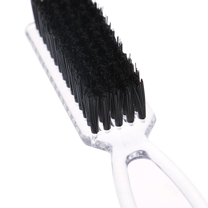 Mâner din plastic Coafor Moale Perie de curățare a părului Bărbier Gât Pieptene de păr Instrumente