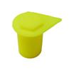 25 X 21mm Staubkappe Lange Radmutter Indikatoren Gelb Sicherheitsradmutterindikatoren Polyethylen Teile Zubehör