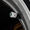 4Pcs Aluminum Alloy Car Tire Cap Stylish Car Logo Wheel Valve Caps for Land Rover Range Rover Discovery Guardian 4 Freelander 2 NG6