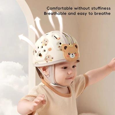 Chapeau Bébé Anti-Chute Oreillers de Sécurité pour Protection de la Tête Casque pour Nourrisson Apprendre à Marcher Enfant Tout-Petit Chapeaux de Jeu Cyclisme