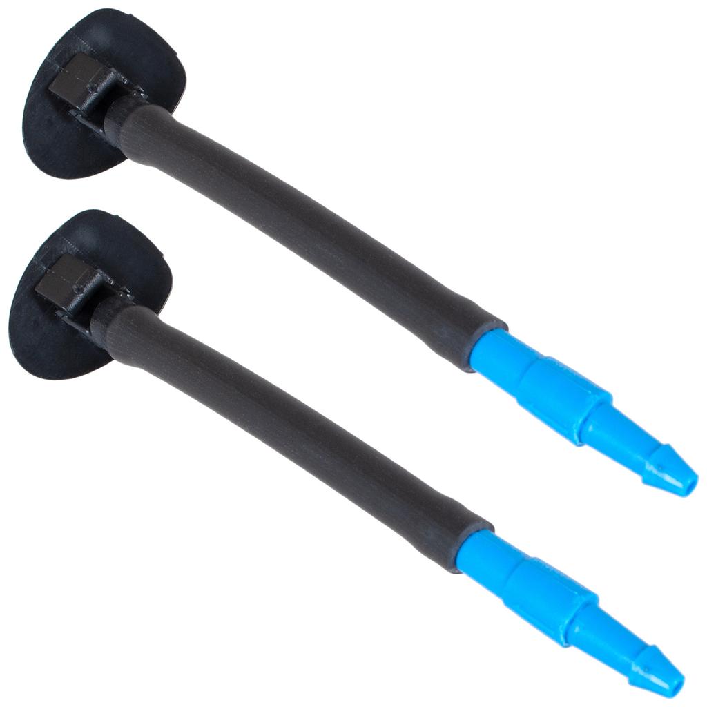 Citroen C2 C3 C4 C5 II windscreen washer nozzle left + right 2 pcs. set