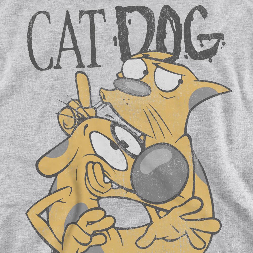 CatDog Unisex Adult Stuck Together Sweatshirt