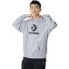 Converse Go-To Star Chevron Loose Fit Pullover Hoodie Asia Sizing 'Grey' Men's 10024915-A03