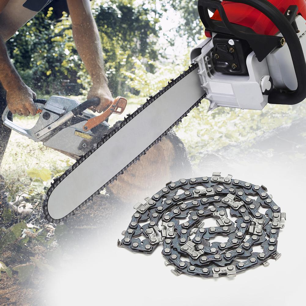 2Pcs 12 Inch Metal Electric Chainsaw Chain 22 Teeth 45 Drive Links Chainsaw Blades Spare Parts For 3/8inch Pitch Electric Saw