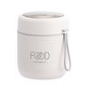Nuovo Stile 2023 Tazza Termica Portatile con Coperchio, Cucchiaio e Manico per Ragazze - Ideale per Colazione, Porridge, Zuppa e Latte di Soia
