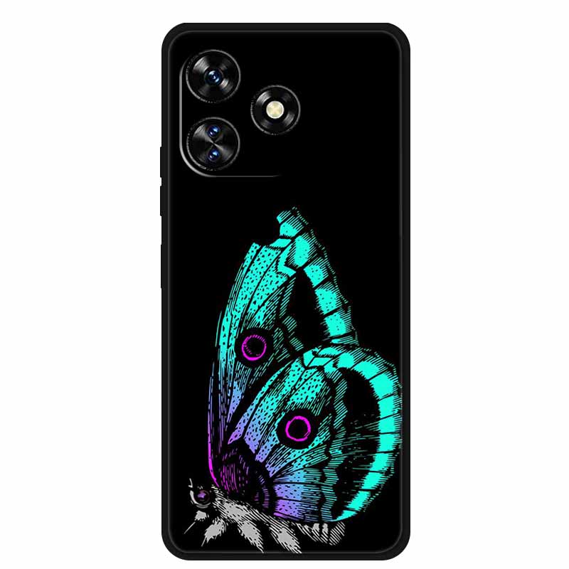 Für Oukitel C51 Hülle Luxus TPU Weiches Silikon Handyhüllen für OukitelC51 C 51 Schutz Stoßfest Rückseite Bumper Cool Coque