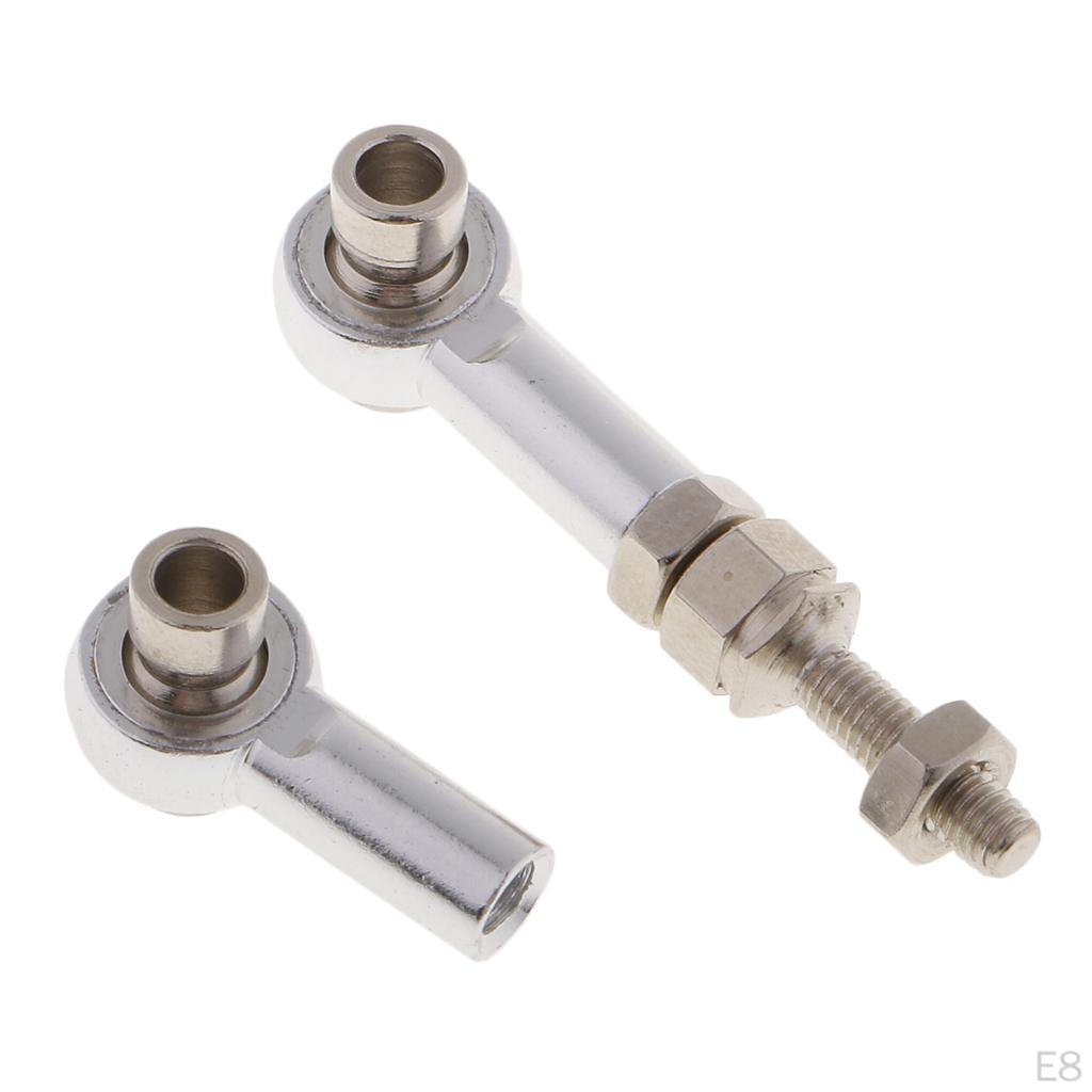 Adjustable Steering Linkage Pulling Rod M3 Hole 38-48mm Fr 1/10 RC Hobby Car