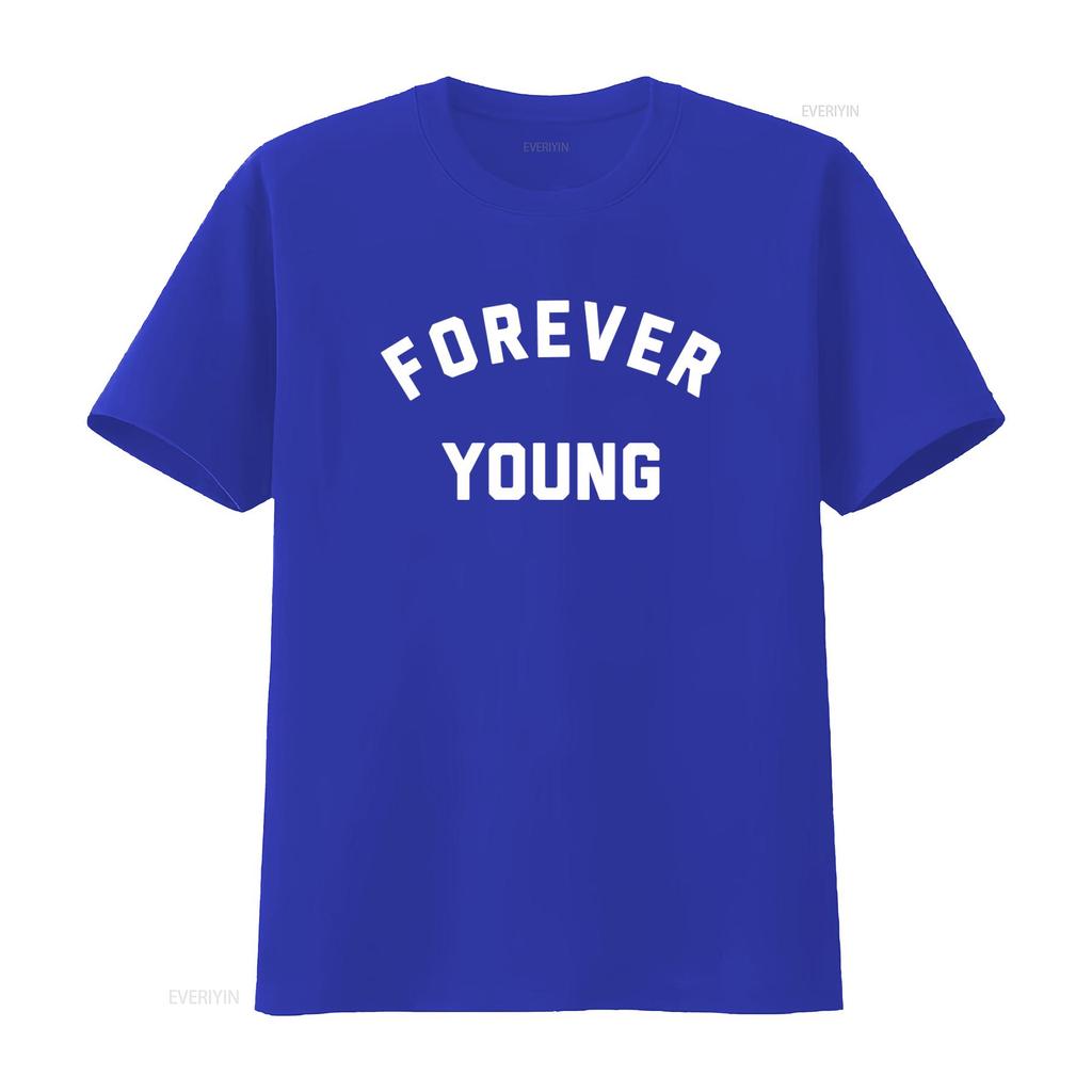 Forever Young Classic Rock Inspired T Shirt Retro 70s Culture Bob Dylan The Band Songs Life Youth Kids America vintage Washed