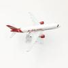 Airplane Kit Metal 320 Air Asian White 16CM A320 Diecast Aircraft Model Plane Toys (with Stand) Aviation Display Gifts