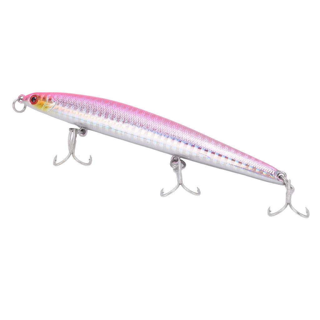 3 Hook Pencil Hard Bait Fishing Lure Professional Fishing Bait Long Throw Fake Bait Artificial Sea Fishing Bait#4