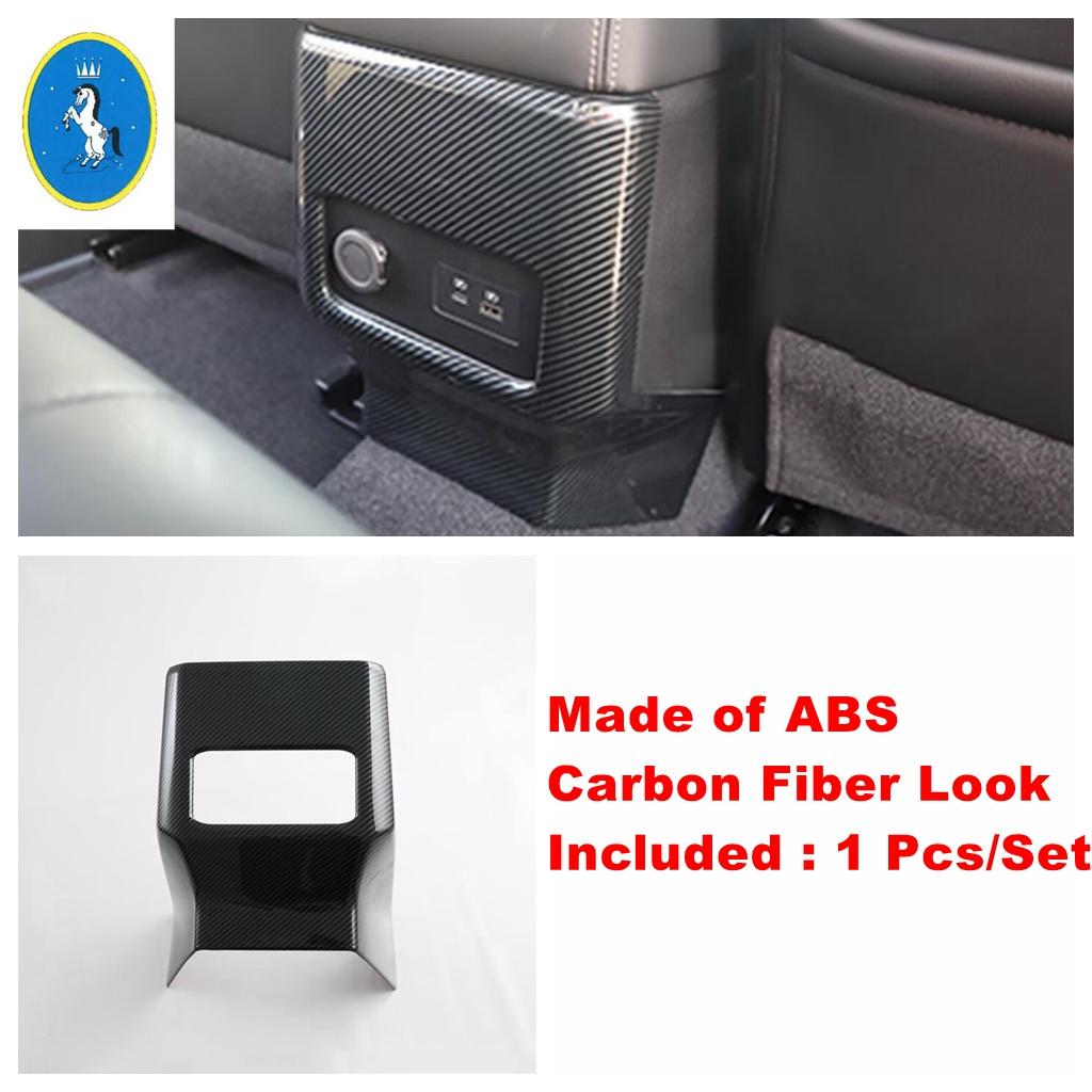 ABS Car Rear Box Air Outlet Frame / Water Cup / AC Conditioning Vent Cover Trim Accessories For Mitsubishi Triton L200 2024 2025