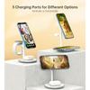 Choetech T585-F 3-in-1 Magnetic Wireless Charger Station for iPhone 12/13/14/15