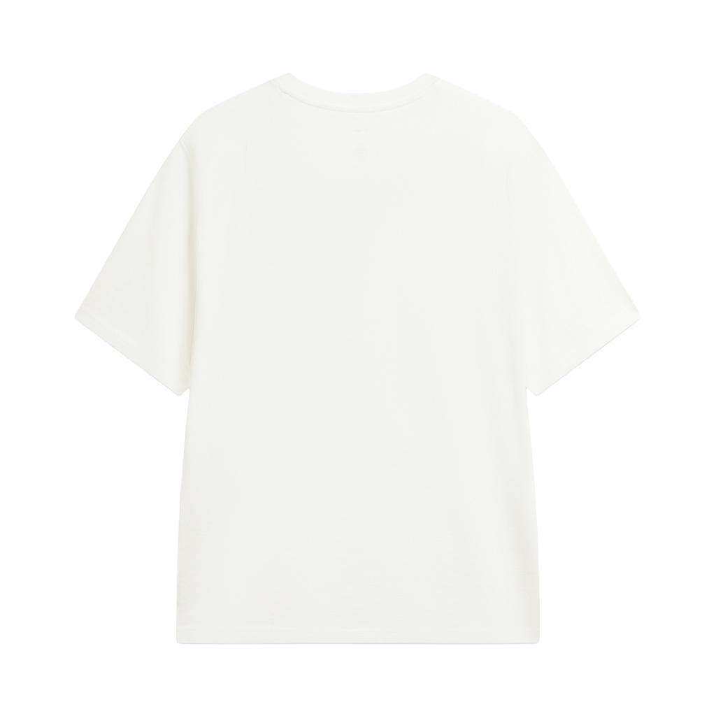 Li Ning Sports Lifestyle Series Polo Collar Logo Letter T-Shirt Men Tops AHSW411-1
