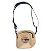 Women Canvas Printing Fish Casual Ladies Shoulder Bag Mini Crossbody Bag CLE