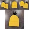 Minions Cartoon Knit Beanie Hat For Winter Warmth And Streetwear Fashion