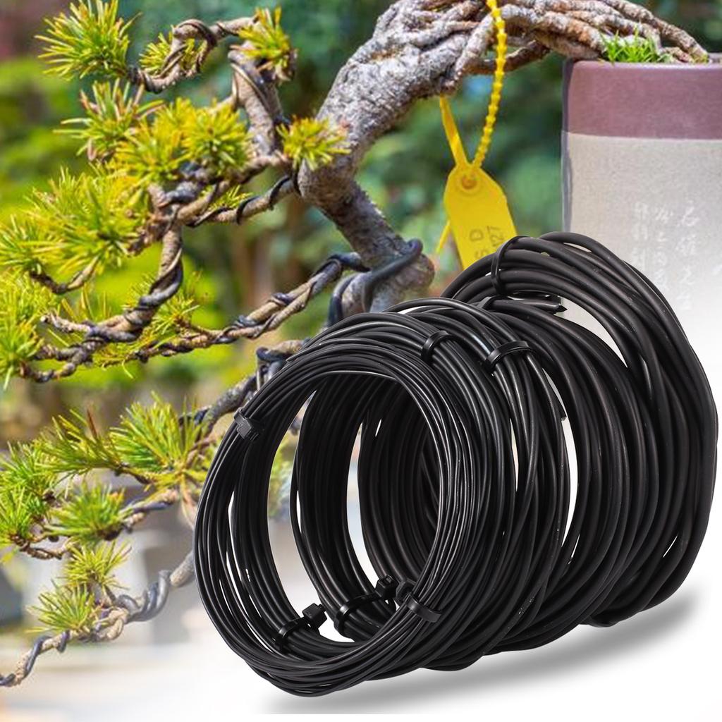10 M Bonsai Wires Aluminum Bonsai Training Wires Modeling Orchard And Garden Tools Plant DIY Shape Accessories 1Mm-3Mm Home Use
