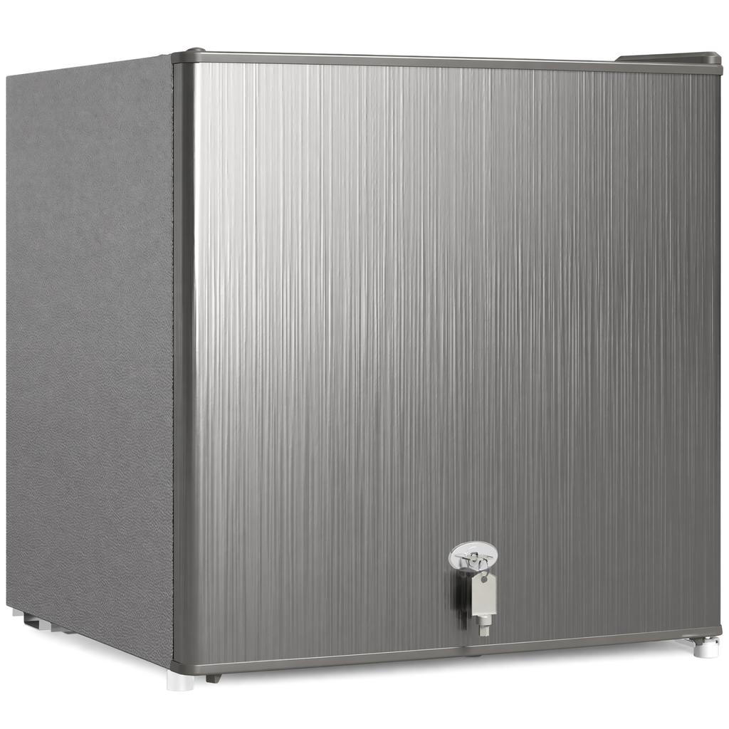 Mini Congelatore 35 L Scatola Congelatore Elettrica Autoportante 161 W Mini Congelatore a Cassapanca 47 x 44.2 x 48.8 cm Grigio