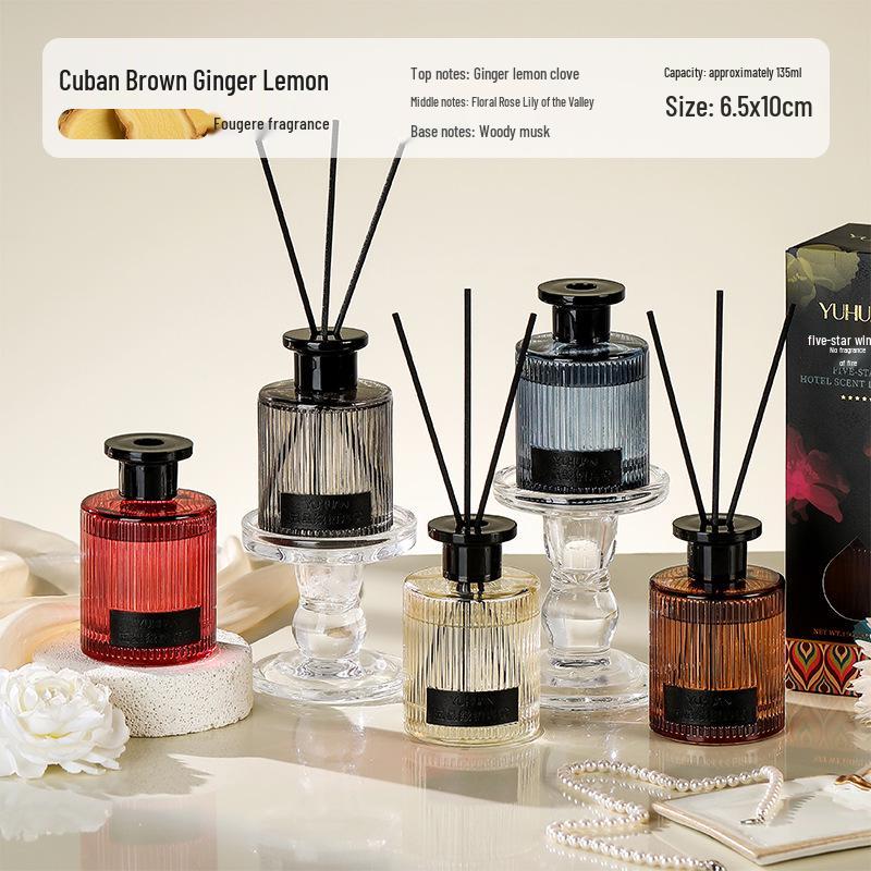 Femstjernet Hotel Aromaterapi Rattan Diffuser: Luksuriøs, Langvarig Let Duft til Dit Soveværelse.