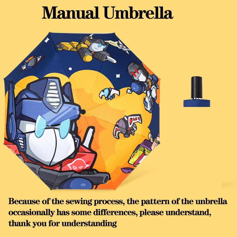 

зонт от солнца Robot Universe складной зонт Ветрозащитный зонт Светоотражающая полоса безопасности для ночных путешествий Автоматический зонт с защитой от отскока