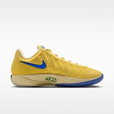 Women's Sneakers Nike Caitlin 1 Basketball Shoes Unisex Low Top Mustard Yellow