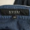 Gucci Made In Italy Corduroy Cargo Pants 44 Navy System Button Fly Men's Used