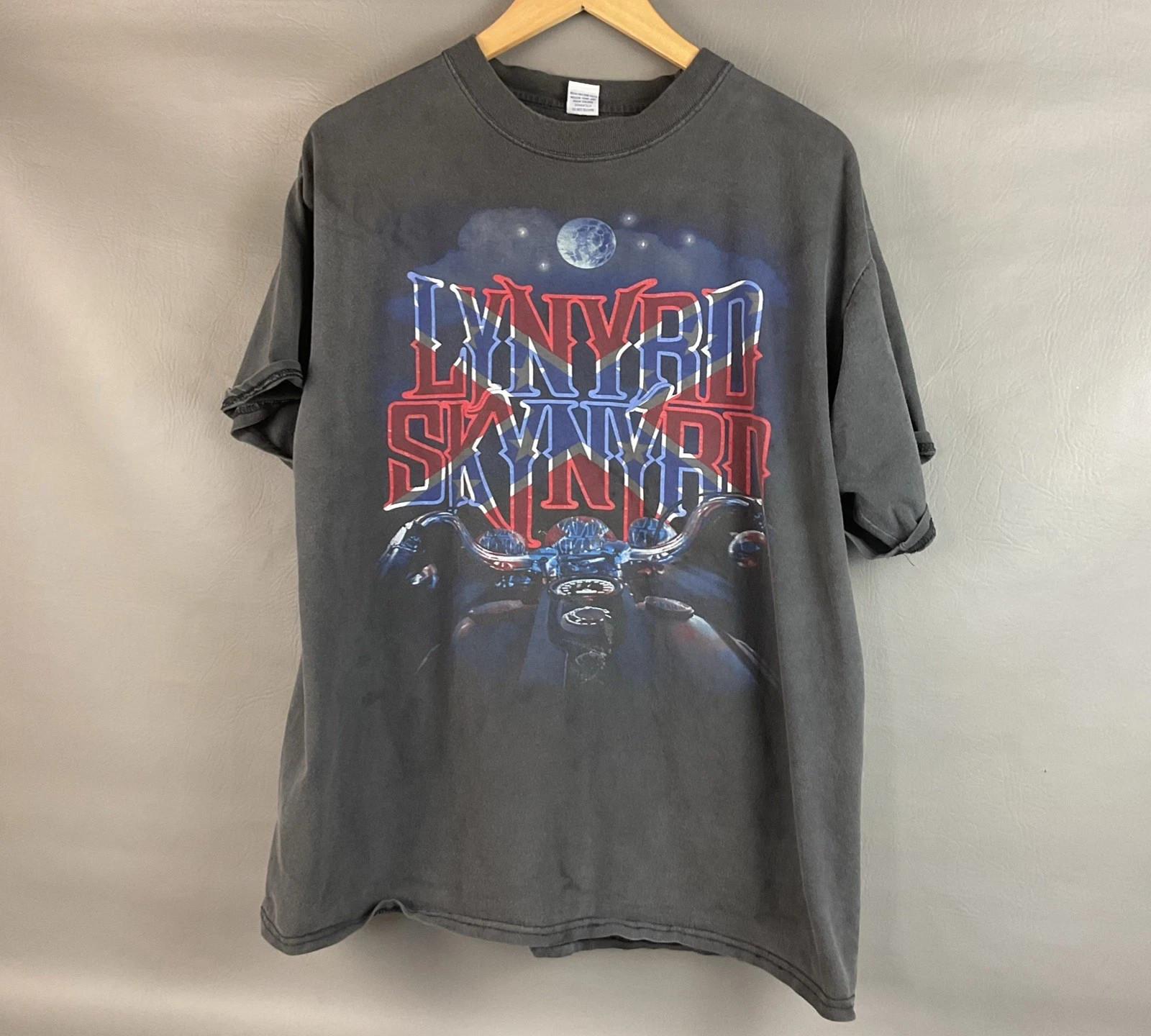 Vintage Lynyrd Skynyrd 20 Anniversary 90s VTG Rock Band T Shirt XXXXL