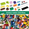 Classic Block Toy Set 1000-Piece Major Brand Compatible Includes 3 20x20 Baseplates Expansion Set 10 Colors, 12 Shapes Ages 6+