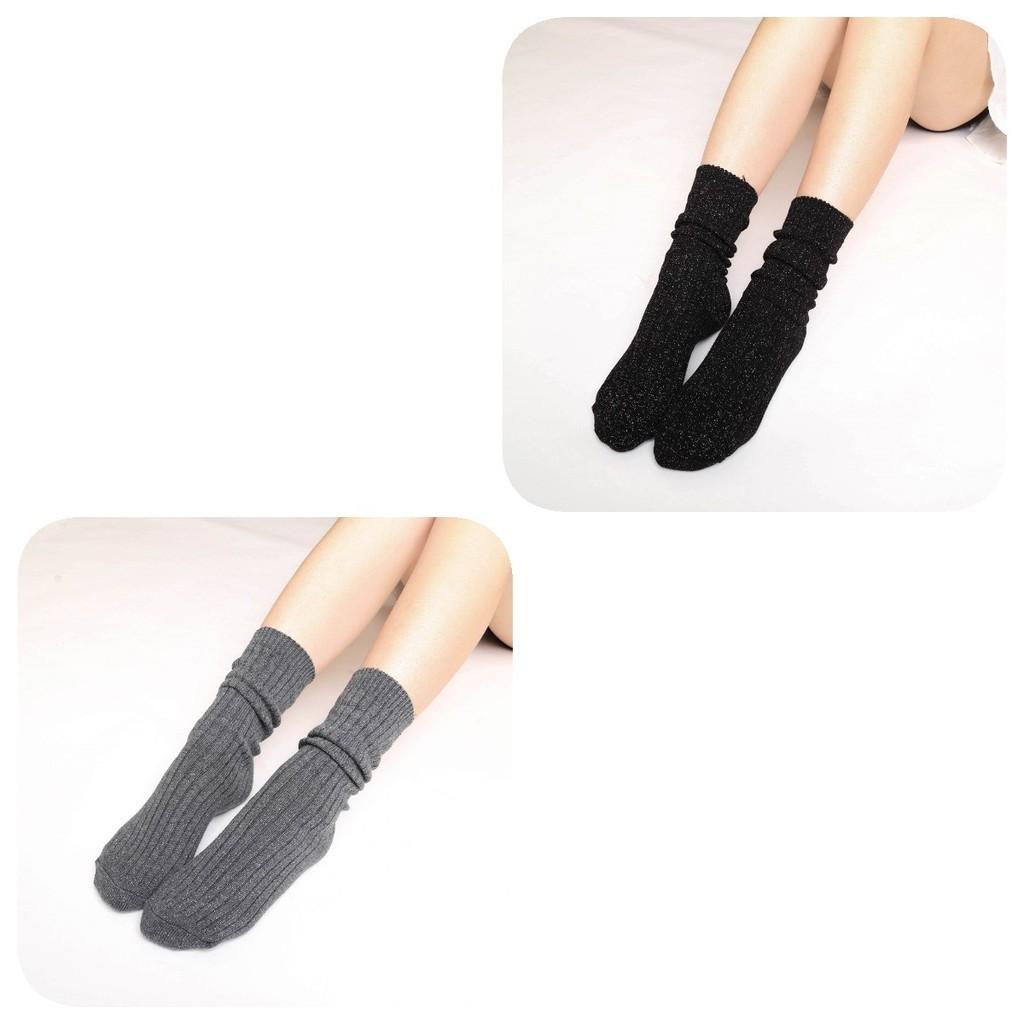 Vintage Style Japanese Cotton Crew Socks For Women Soft And Cozy Fall Winter