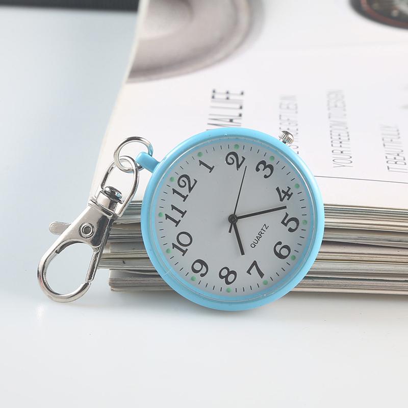 Pocket Watch Keychain Remote Control Clock Student Doctor Medical Vintage Watch